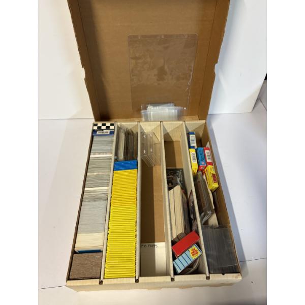 Box of Trading Cards - Mostly Baseball - Desert Storm - 9 Boxes of Cards - Pro Set Racing