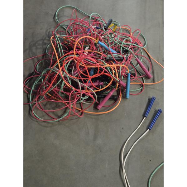 Huge Collection Of Multicolored Plastic Jump Ropes