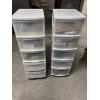 Image 1 : *Pick Up At Mantua Home-No Shipping Available* 2 Storage Cases filled with items -Books - Notepads 