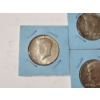 Image 2 : x5 Assorted Years 40% Silver Kennedy Half Dollars FV: $2.50