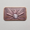 Image 1 : America's 250th Anniversary Baseball Flyover Colorized 1 AVDP oz .999 Fine Copper Bar