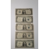 Image 1 : 1928 B, 1935 D, 1957 B $1 Silver Certificate Bank Notes - Face Value: $5.00