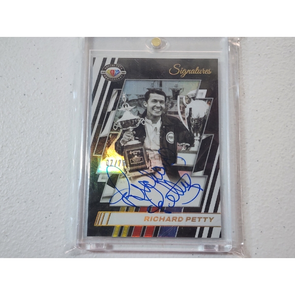2023 Panini-Donruss Racing Richard Petty Autographed Trading Card # 7/75