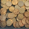 Image 5 : Approx. $1.50 Face Value of Unsearched Assorted Years Lincoln Memorial Cents 