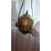 Image 2 : Vintage Electrified Angle Lamp As Shown - Frosted Replacement Shades - No Markings  