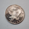 Image 1 : 1982 Sunshine Minting One Troy Ounce .999 Fine Silver Round