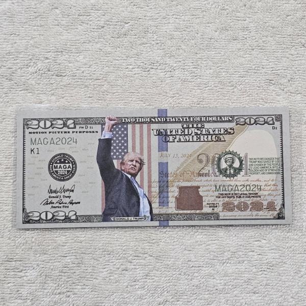 Donald Trump 2024 Commemorative Novelty Bill