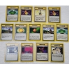 Image 1 : 13 Assorted Vintage Trainer Pokemon Trading Cards Ft. Many 1st Editions ~ All Near Mint!