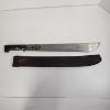 Image 1 : Vintage Legitimus Collins And Company No 37 Machete With Tooled Leather Sheath (26")