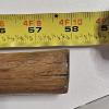 Image 9 : Handcrafted Wood Burned Joshua 24:15 Walking Hiking Stick With Textured Cross And Wrist Strap, 58"