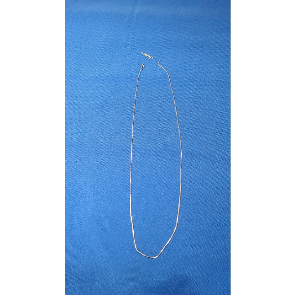 14K Gold Chain Necklace (Damaged) - Weight: 2.7g