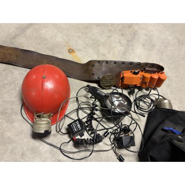 *Pick Up At Mantua Home-No Shipping Available* Coon Hunting Light Setup with red bump cap - headlamp