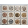 Image 2 : Large Variety of Vintage Advertising and Commemorative Wooden Nickels/Tokens 