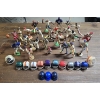 Image 1 : Assorted Sports Standing Action Figures with Mini Helmets