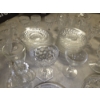 Image 4 : *Pick Up At Mantua Home-No Shipping Available* Gorgeous Vintage Matching Crystal Dessert Plates, Bra