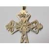 Image 4 : Beautiful 14K Gold Detailed Cross Pendant Total Weight: 1.6g