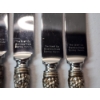 Image 3 : x4 Steiff "Rose" Sterling Silver Handle Knives TW: 277.7g