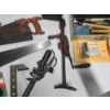 Image 3 : Lot of Assorted Tools Including Saws, Vintage Breast Drill Wood Tool, & More - See Photos!