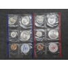 Image 1 : U.S. 90% SILVER COINS - RARE 1961 P & D  FRANKLIN UNC SET IN US MINT SEALED PKG  $1.70 FACE VALUE