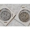 Image 1 : 90% Silver United States Half-Dollar Assortment (Walking Liberty) - AFV: $1.00
