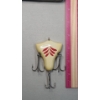 Image 4 : Vintage Howe's Red & White Vacuum Bait Fishing Lure With Tin