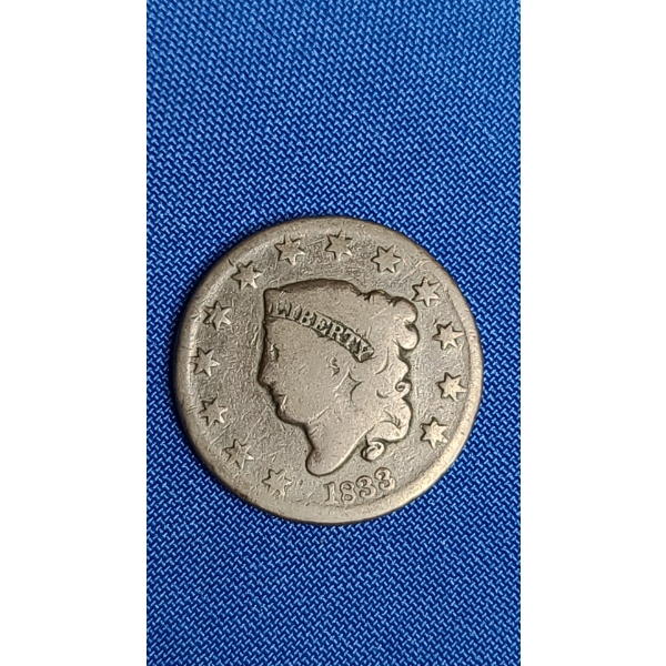 United States 1833 Matron Head Large Cent