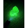 Image 2 : Degenhart Dogs - Apple Green - Uranium Glass with Beautiful Glow - Adorable Dog Figurine - ~2.5 inch