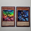 Image 1 : Two Elemental HERO Shadow Mist Yu-Gi-Oh Trading Cards Including Holo & Non Holo ~ NM 