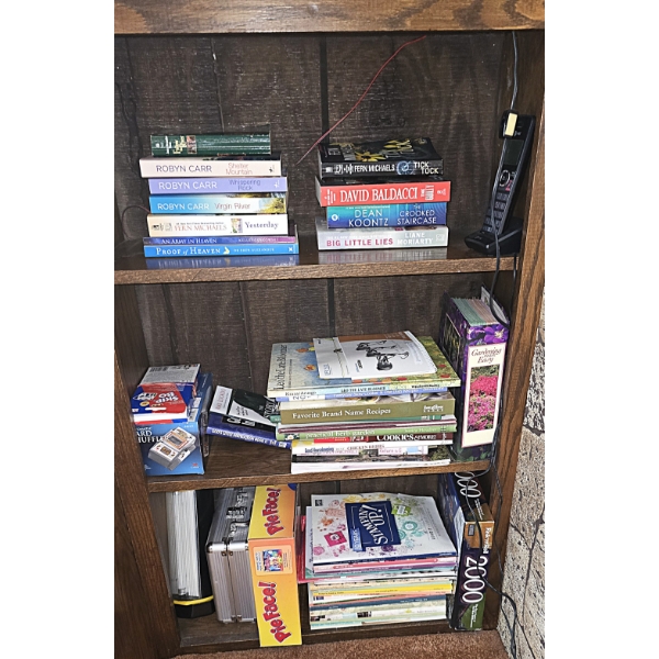 Assorted Books, Games and More