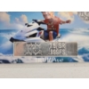Image 2 : Patriots Coin "Trump Jet Ski" 7.5 Grain .999 Fine Silver Bar Encased in Protective Card 