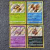 Image 1 : Four Holo Rare Shiny Pokemon Trading Cards