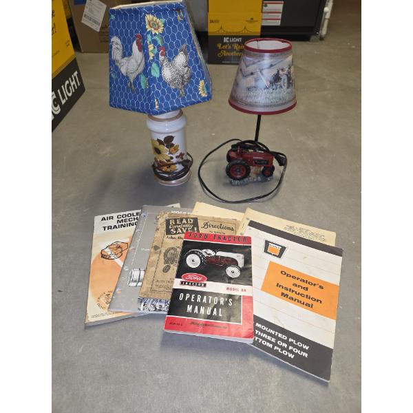 *Pick Up At Mantua Home-No Shipping Available* Collectable Vintage Tractor Literature, Electric Farm