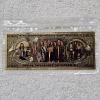 Image 1 : Donald Trump Family Collectible Novelty Gold Foil Banknote FV: $0
