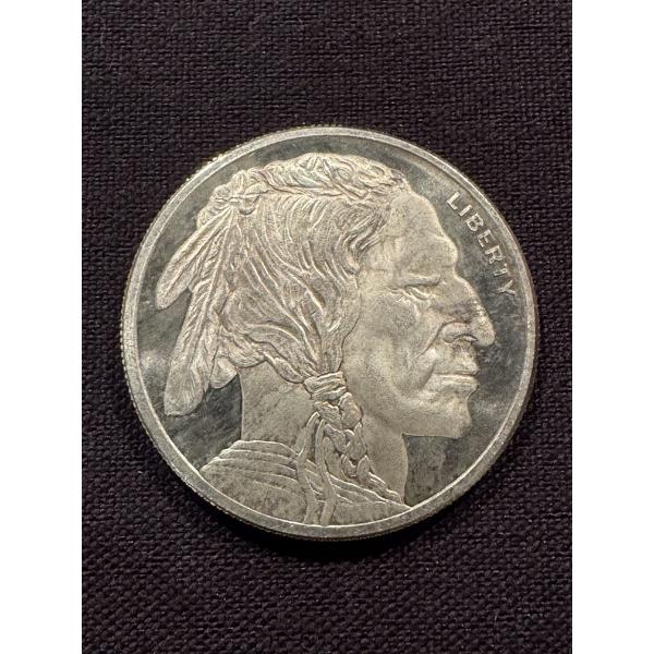 Golden State Mint 1/2 Troy Oz .999 Fine Silver Indian Buffalo Coin - Mint Condition