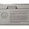 Image 9 : U.S. Silver Morgan & Peace Dollars & Stamps in Display Cards & Protective Binder Page - 1878 & 1934-