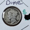 Image 2 : 1921-D United States Mercury 90% Silver Dime