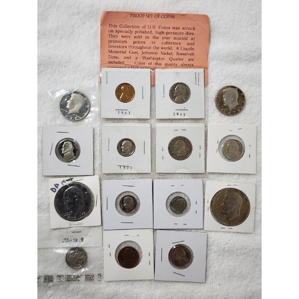 ~ VERY NICE UNITED STATES COIN ASSORTMENT! ~ Featuring Many Proof Coins & Excellent Buffalo Nickel