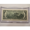 Image 3 : 2003 United States Jefferson PENNSYLVANIA $2.00 Bill In Hard Case Holder - Mint Condition - RARE