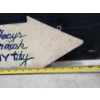 Image 11 : Vintage Fairmont/Farmont Ice Cream Wooden Arrow Sign Measuring About 60" Long