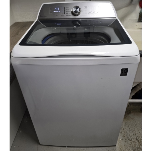 GE Profile Washing Machine with FlexDispense - 28"W x 44"H x 28"D
