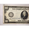 Image 2 : RARE 1914 United States $10 Federal Reserve Blue Seal Horse Blanket Large Note BEAUTIFUL Condition!