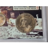 Image 4 : "To the Moon" Coins & Stamp:  Eisenhower, Susan B. Anthony, & Ohio State Quarter 