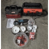 Image 1 : Two Tool Bags With Mikita Angle Grinder, Hole Dozer Bits & More!