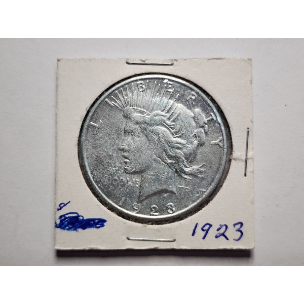 1923-S United States 90% Silver Peace Dollar ~ Minted at San Francisco Mint!