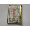 Image 5 : Framed Piece of Money Origami Art - Shirt & Tie With Decorative Lace and Beads