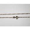 Image 2 : 14K Yellow Gold 16" Chain Necklace - Total Weight: 1.1g