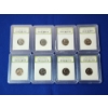 Image 1 : x8 INB Jefferson Nickels Including Early and Brilliant Uncirculated, Assorted Years