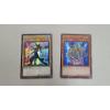 Image 1 : Dark Magician PAC1-KR004 & Magician's Valkyria 15AX-KRM15 Japanese Yu-gi-oh Cards