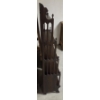 Image 2 : *Pick Up At Mantua Home-No Shipping Available* Amazing 1940's Hand Carved Fret Work 17''x9''x54'' Di