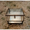 Image 2 : New Black Travel Case With Strap, 2 New Ladies Wallets, Seashell, And Small Glass Trinket Box